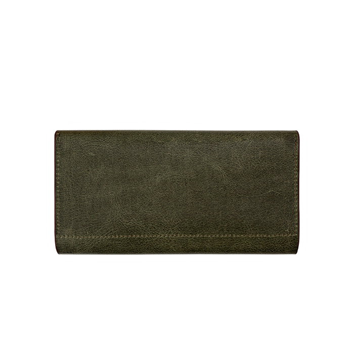 Zoozie Bags Cartera Pavia Green Mujer Piel Auténtica Medidas 19x2x10cm Elegante y Duradera